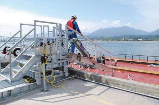 Trap zewnętrzny (gangway)